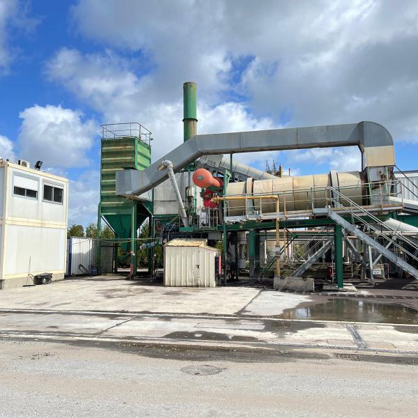 Rückbau AMMANN Asphaltmischanlage 