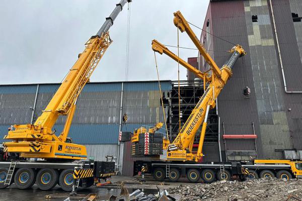 Rückbau Brecheranlage Aluchemie Rotterdam